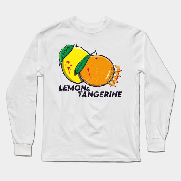 Lemon and Tangerine from Bullet Train Long Sleeve T-Shirt by necronder